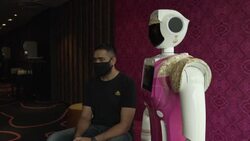 Robotic welcome: meet South Africa's hospitality bots News Clip