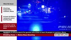 Gunman in Maine mass shooting still at large News Clip