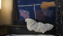 Sadness Packing Luggage for Journey Stock Footage