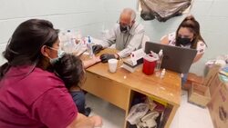 CLEAN : Migrants are tested for Covid-19 in Mexico after being deported from US News Clip