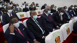 CLEAN : Congo's Denis Sassou Nguesso sworn in for new five-year term News Clip