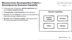 Design Microservices Architecture with Patterns and Principles - Microservices Decomposition Pattern - Decompose by Business Capability Instructional Video