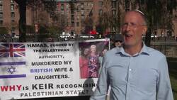 Rabbi Leo Dee holds protest at Labour Party Conference against British recognition of Palestine News Clip