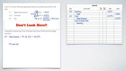 Sale of Inventory - Intermittent Weighted Average Instructional Video