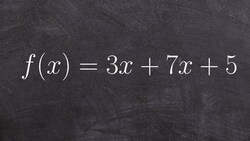 Classify a polynomial and determine degree and leading coefficient Instructional Video