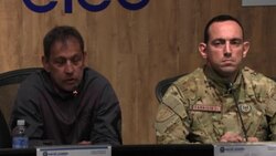 CLEAN : Rio police hold press conference after deadly raid in favela News Clip