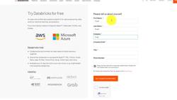 Apache Spark 3 for Data Engineering and Analytics with Python - Register Account on Databricks Instructional Video