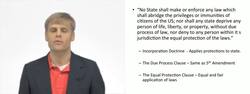 14th Amendment to US Constitution Instructional Video