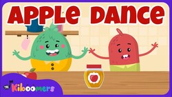 Let's Get Moving with THE KIBOOMERS' Apple Dance Songs - Brain Break Instructional Video