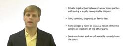 What is a Civil Lawsuit Instructional Video