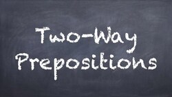 Two-Way Prepositions - German 2 WS Explanation - Deutsch lernen Instructional Video