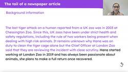 'The Speckled Band' case: concluding newspaper articles Instructional Video