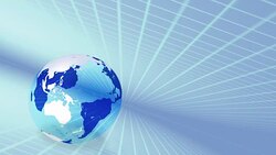 3D Earth globe Stock Footage