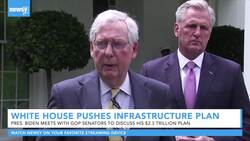Pres. Biden Attempts To Gain GOP Support For His Infrastructure Plan News Clip