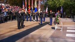 Veterans day observed at Arlington cemetery News Clip