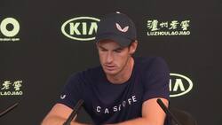 Murray breaks down at news conference announcing poss retirement  Instructional Video