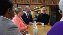 Starmer and Reynold meet small business owners in Swindon News Clip