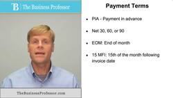 Payment Terms - Explained Instructional Video
