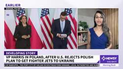 Vice President Harris Embraces Call For War Crimes Probe Of Russia News Clip