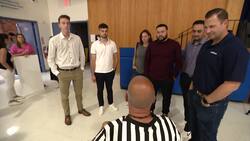 Optimum donates $2,500 to Henry Viscardi School following wheelchair basketball game News Clip