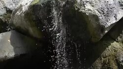 Waterfall in slow motion 180fps Stock Footage