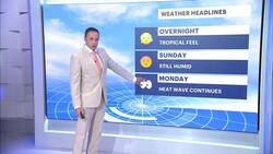 Hot and humid conditions in New Jersey, temperatures reach 90s Instructional Video