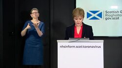 Daily coronavirus press briefing from Nicola Sturgeon News Clip