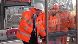 Prime Minister visits site of new Blackpool hotel News Clip