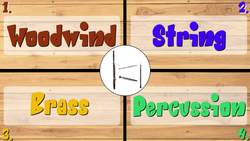 Four Corners Music Game Level One: Instrument Families Game Instructional Video