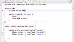 Java Programming for Complete Beginners - Java 16 - Java Tip 09 - Why Do We Need Static Variables? Instructional Video