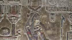 Egypt, Dendara Temple - Crypt Stock Footage