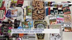 Police: Kilogram of marijuana products seized at Norwalk smoke shop; man arrested News Clip