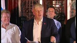 Boris Johnson at London Olympic Handover Party in Beijing in 2008 News Clip