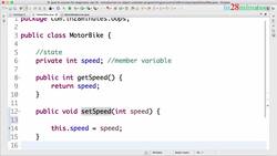Learn Java from Scratch - A Beginner's Guide - Step 10 - First Advantage of Encapsulation Instructional Video