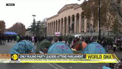 Georgia: Opposition Boycotts First Parliament Session Since Polls News Clip