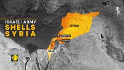Israel attacks Syria: IDF shells targets in Syria in response to projectile launch News Clip