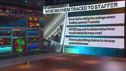 NYSE Mayhem Traced to Staffer's Backup System Error News Clip