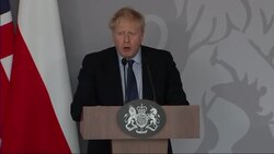 UK Prime Minister Boris Johnson visits Poland for crisis talks over Russia's invasion of Ukraine News Clip