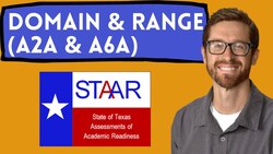 Algebra 1 EOC REVIEW - Domain and Range of linear and quadratic functions (A2A & A6A) Instructional Video