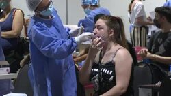 CLEAN : People get tested for Covid-19 in Argentina amid surge in cases News Clip