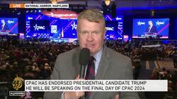 Trump speaks at annual political conference News Clip