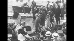 Italian aviator Italo Balbo at Shediac, NB, and Montreal, QC News Clip