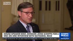 Full interview: Speaker Johnson speaks with Scripps New about the government shutdown News Clip
