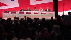 Moment Labour Conference backed union motion to reverse winter fuel allowance cut News Clip