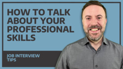 Talking About Your Skills In English - Job Interview Tips Instructional Video