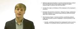 National Origin Discrimination under Title VII Instructional Video
