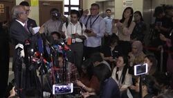 CLEAN : Malaysia's ex PM Najib's first 1MDB trial to proceed News Clip