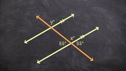 Finding the Value of Two Angles Using Corresponding and Supplementary Angles Instructional Video