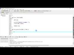 Functions - Input Parameters and Return Value Instructional Video