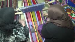 CLEAN : Syrian Kurdish sisters weave colourful carpets, preserving traditions News Clip